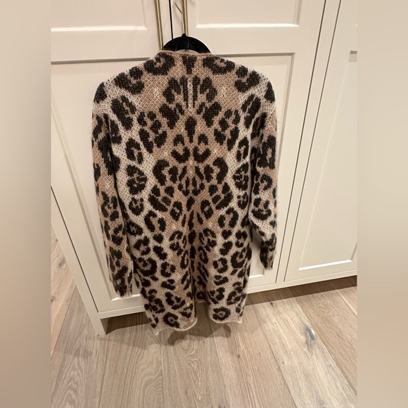 Brochu Walker Leo Leopard Print Sweater coat or Dress - Picture 7 of 15